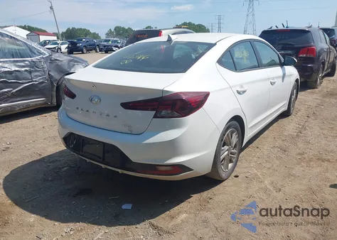 2019 Hyundai Elantra Sel from USA, damaged, VIN 5NPD84LFXKH425166